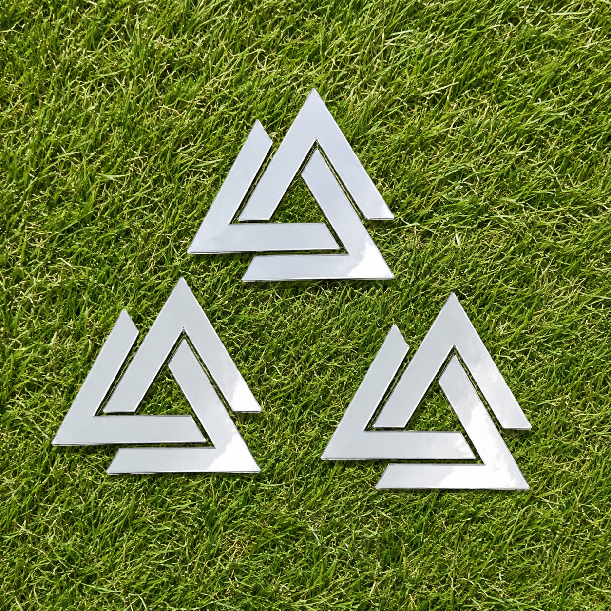 Chi Batt Chrome Decal (2 Sticker Pack)